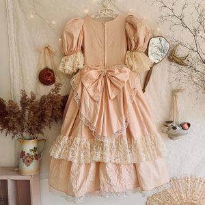Reworked true vintage fairytale princess dress AGE 5-6