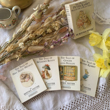Load image into Gallery viewer, Vintage miniature Beatrix Potter stories box set