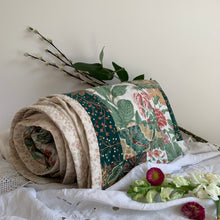 Load image into Gallery viewer, Vintage handmade quilt
